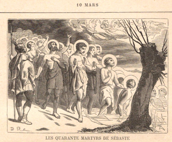 Les Quarante martyrs de Sébaste