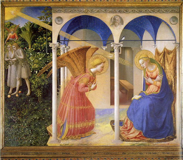 Fra Angelico (v.1395–1455), Fra Angelico (v.1395–1455), Annonciation faite à Marie