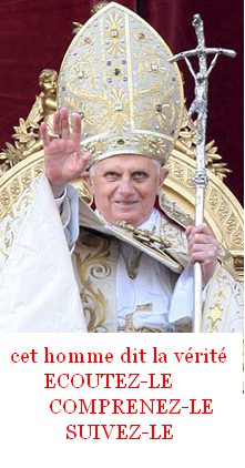 Notre Saint Père Benoît XVI