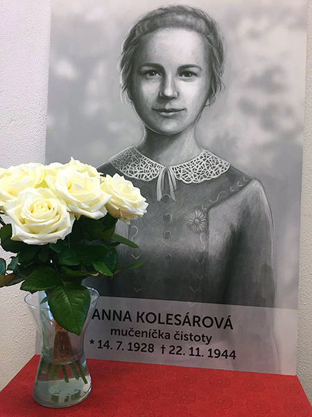 Béatification d'Anna Kolesárová