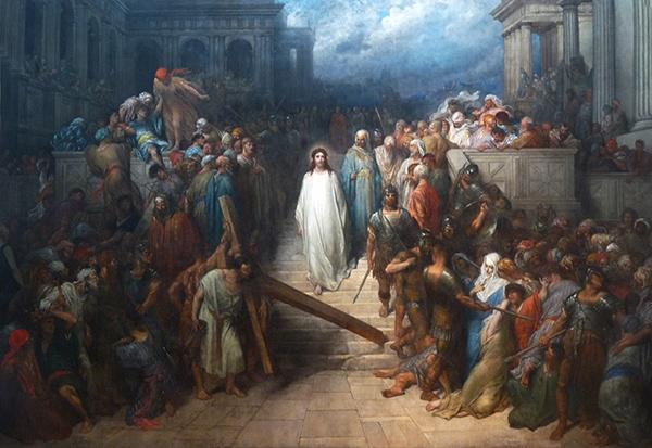 Le Christ quittant le prétoire, Gustave Doré (1867-1872), Musée d'art moderne et contemporain, Strasbourg (France)