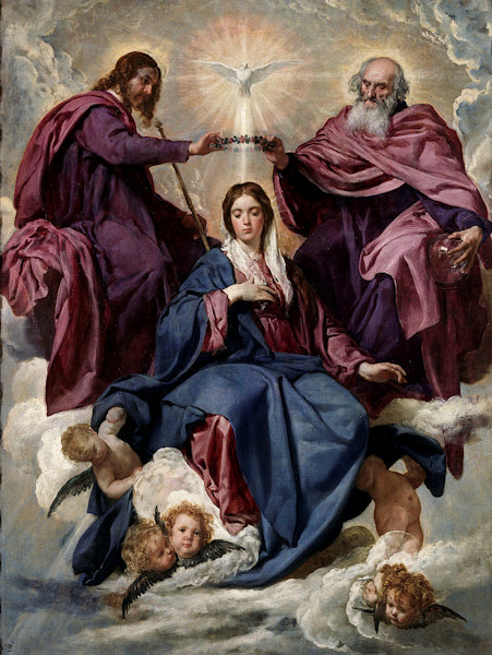 Diego Velasquez, Le couronnement de la Vierge