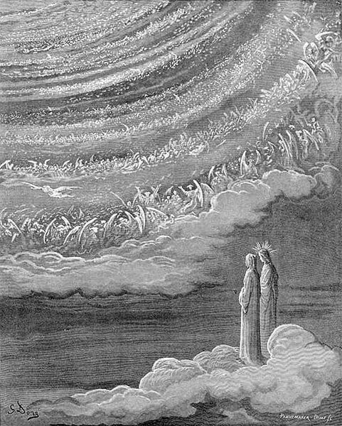 Gustave Doré, La Divine Comédie - Le Ciel