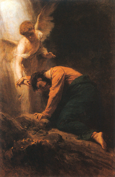 Gyula Benczúr (1844-1920), Le Christ au Mont des Oliviers