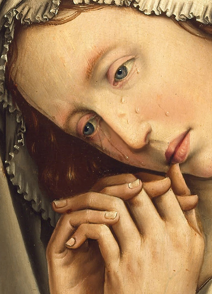 Colijn de Coter, Marie-Madeleine en deuil (détail)