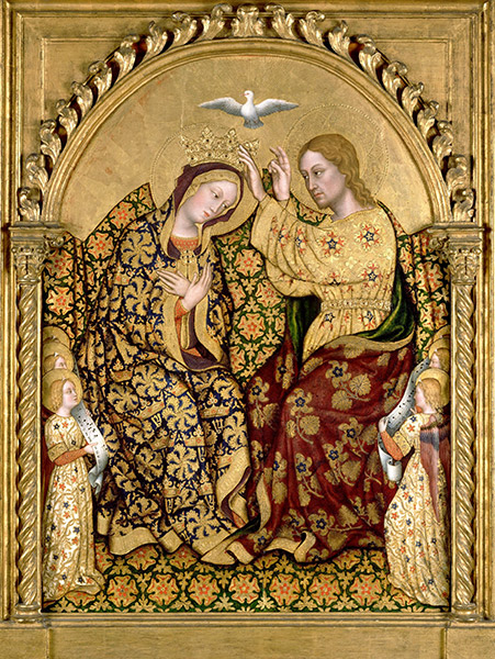 Gentile da Fabriano (v.1370-1427), Le Couronnement de la Vierge