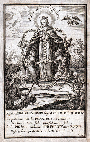 Maria Refugium Peccatorum, Memento Mori, 17e siècle