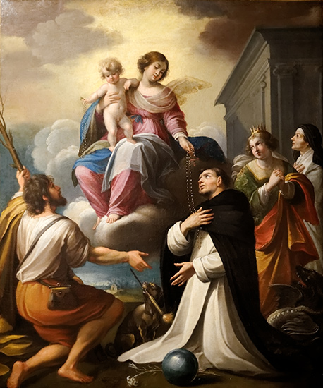 Guillaume Perrier (1600-1656), La remise du rosaire