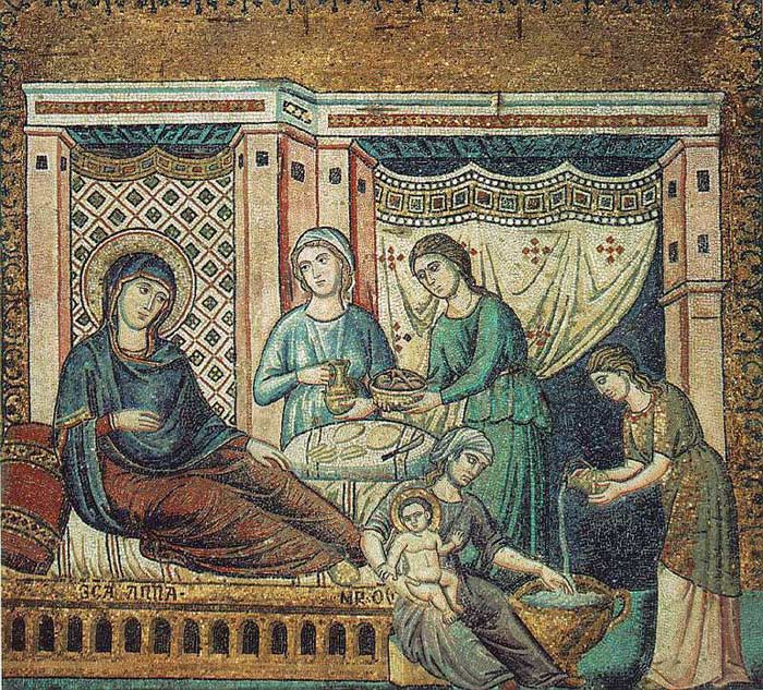 Naissance de la Vierge - Pietro Vacallini (1291)