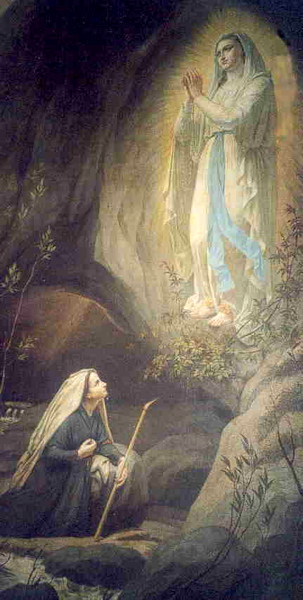 Apparition de la Sainte Vierge à Lourdes