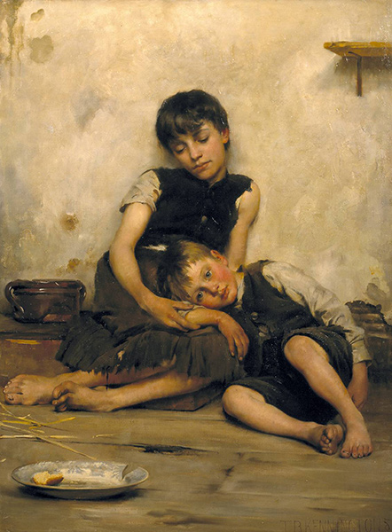 Thomas Benjamin Kennington (1856-1916), Les orphelins