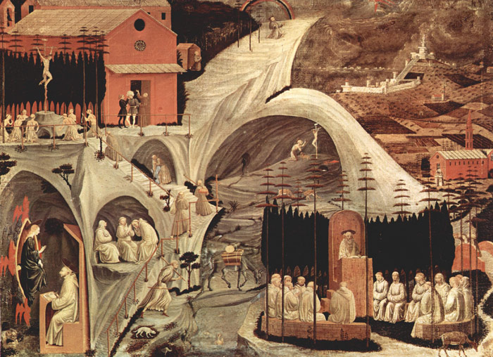 Les Pères du désert, Paolo Uccello (1460), Florence