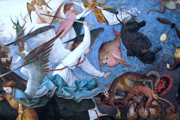 Pieter Bruegel l'Ancien, La chute des Anges rebelles