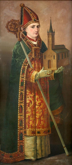 St Anschaire (ou Anskar, Oscar), moine et évêque