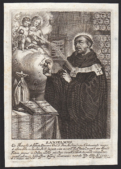 St Anselme, évêque, confesseur et docteur