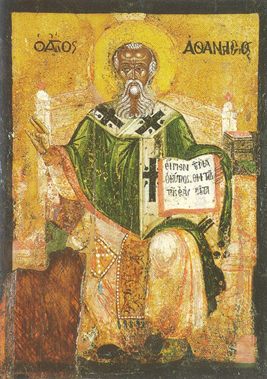St Athanase, évêque et docteur de l'Eglise