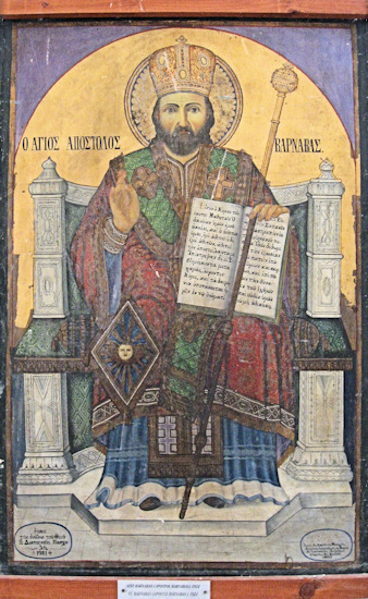 St Barnabé, apôtre