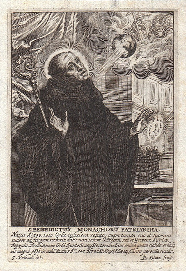 Saint Benoît, abbé