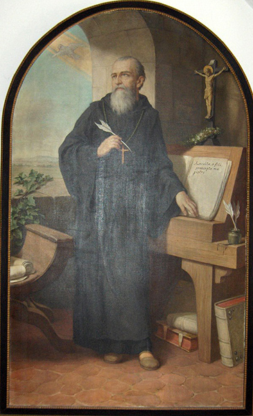 Hermann Nigg (1849-1928), Saint Benoît rédigeant la règle