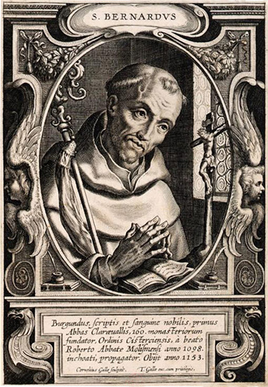 St Bernard, abbé et docteur de l'Eglise