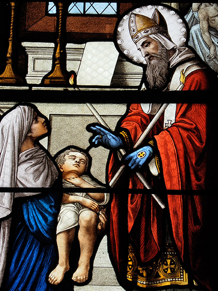 St Blaise, Évêque et martyr