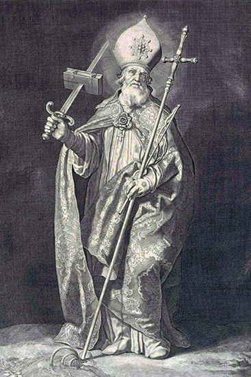 St Boniface, évêque et martyr
