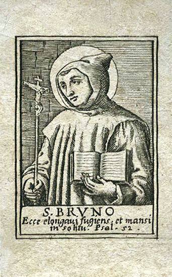 St Bruno, religieux, fondateur de l'Ordre des Chartreux
