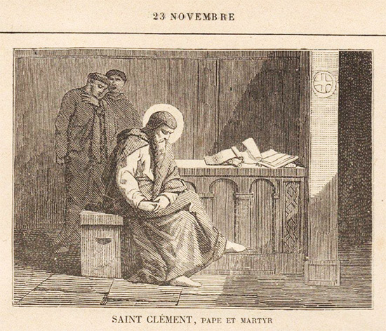 St Clément Ier, pape et martyr