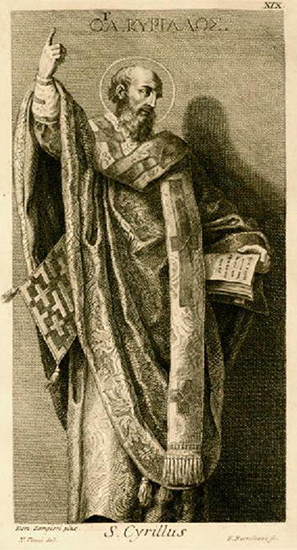 St Cyrille de Jérusalem, évêque et docteur de l'Eglise