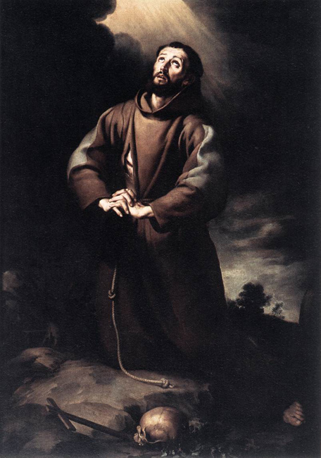 Saint François d'Assise par Murillo