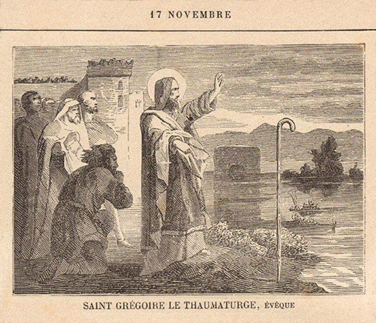 St Grégoire le Thaumaturge, évêque