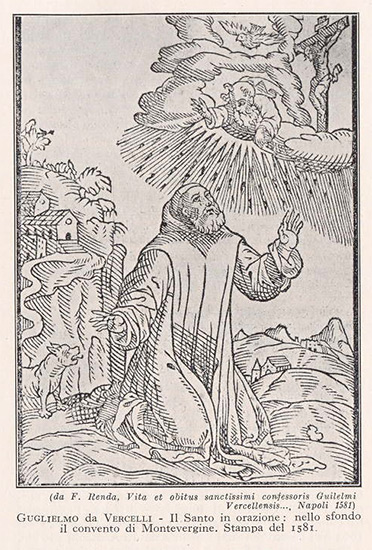 St Guillaume de Verceil, abbé et fondateur de la Congrégation des Ermites