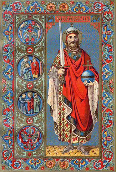 St Henri, empereur d'Allemagne