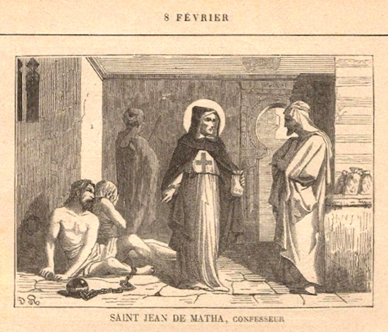 St Jean de Matha, religieux