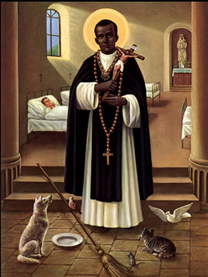 St Martin de Porrès, religieux (dominicain)