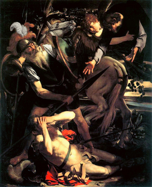 La conversion de saint Paul, Caravaggio (1571-1610)