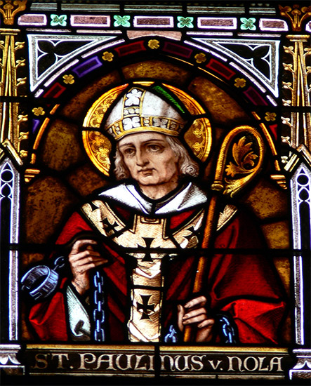 St Paulin de Nole, évêque