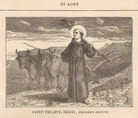 St Philippe Béniti, religieux