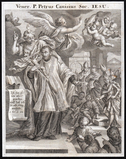 St Pierre Canisius, religieux et docteur de l'Eglise