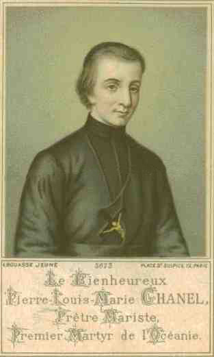 St Pierre Chanel, missionnaire martyr, patron de l'Océanie