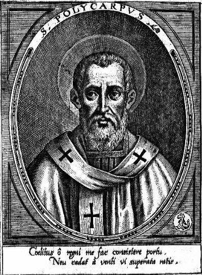 St Polycarpe, évêque et martyr