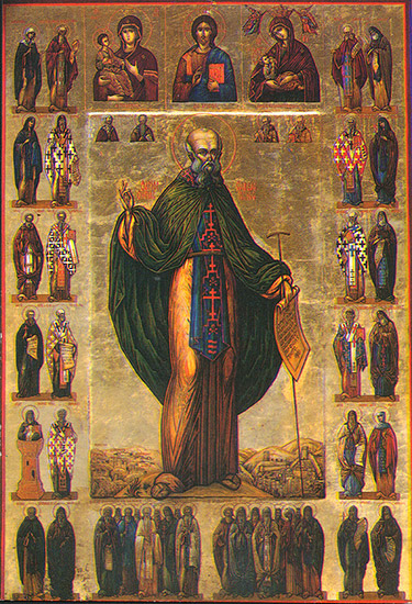 St Sabas, abbé