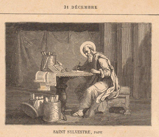 St Sylvestre Ier, pape