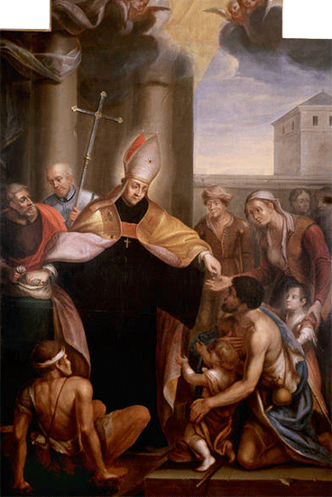 St Thomas de Villeneuve, religieux (augustin) et évêque, confesseur