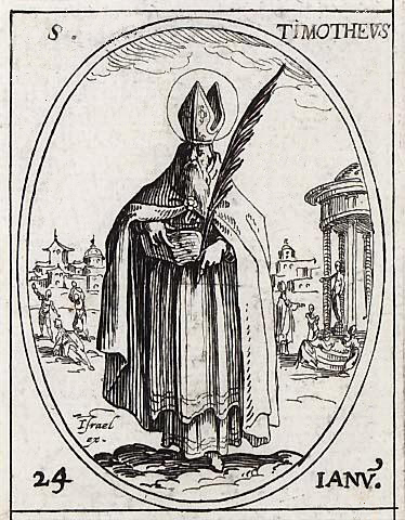 St Timothée, évêque et martyr