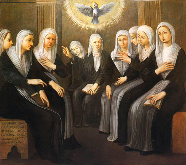 Sainte Angèle Merici et ses soeurs