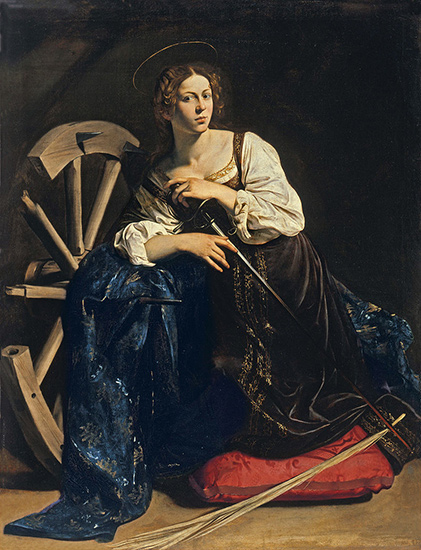Ste Catherine d'Alexandrie, vierge martyre
