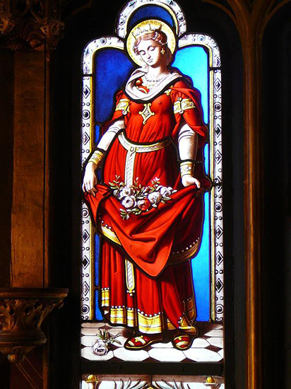 Ste Elisabeth de Hongrie, reine