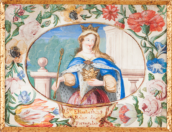 Ste Elisabeth (ou Isabelle) de Portugal