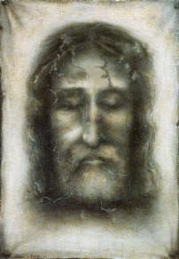 La Sainte Face, dessinée par Céline, la soeur de Sainte Thérèse de Lisieux